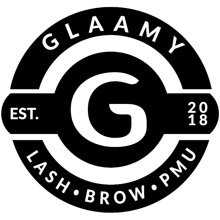 Glaamy · Est. 2018 · Lash, Brow, PMU